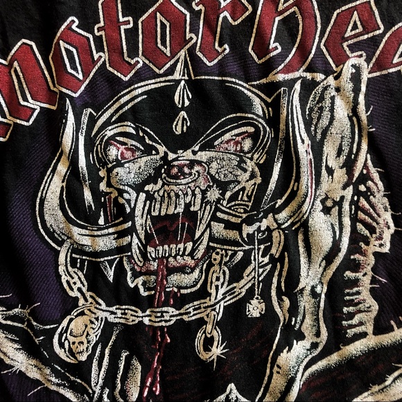 Vintage Cropped // Shredded MOTÖRHEAD T-Shirt - Picture 3 of 3